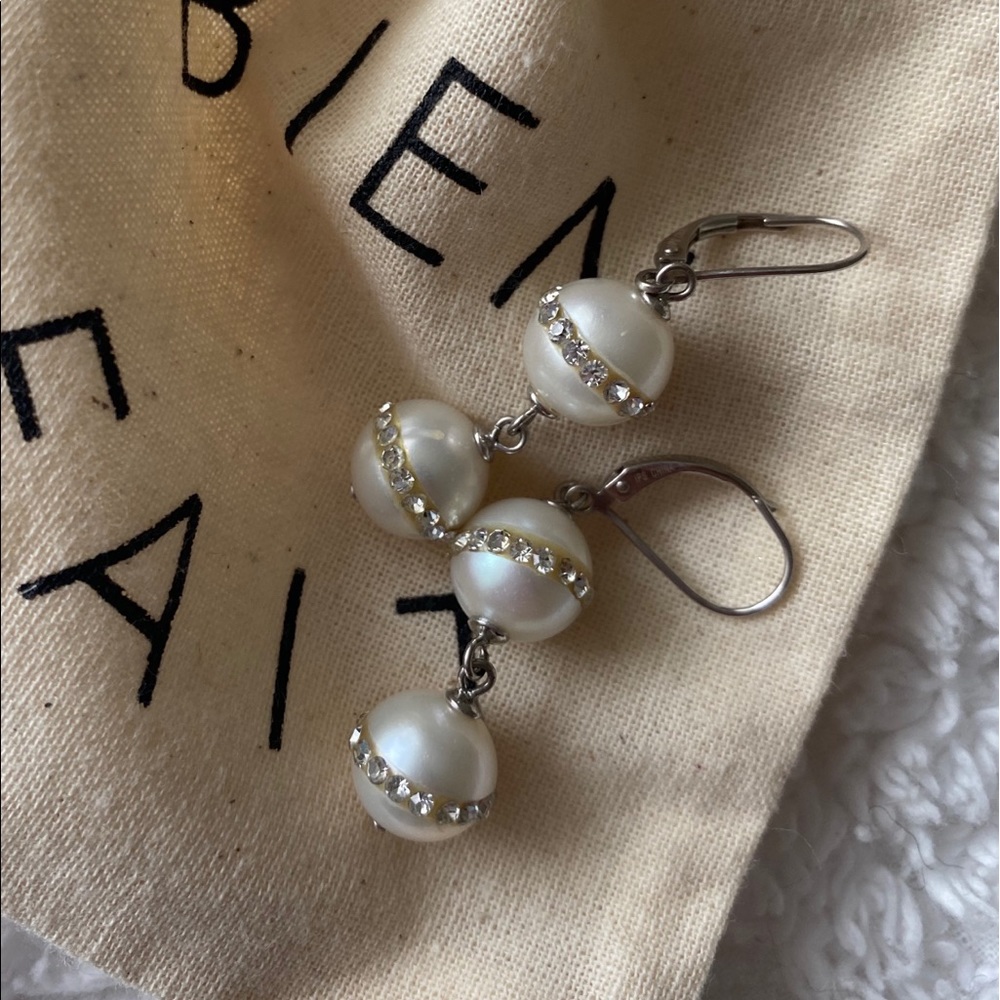 Sterling Silver Cultured Freshwater Pearl Earrings